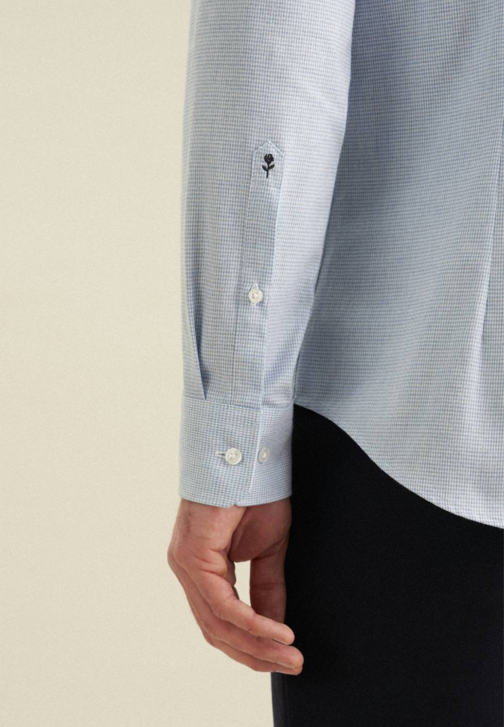 Studio Seidensticker Flanell Flanellhemd in Shaped mit Kentkragen Online Shopping