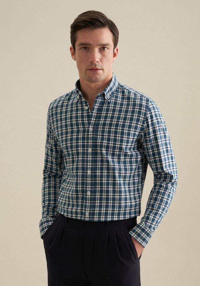 Studio Seidensticker Flanell Flanellhemd in Slim mit Button-Down-Kragen VIP-Rabatte