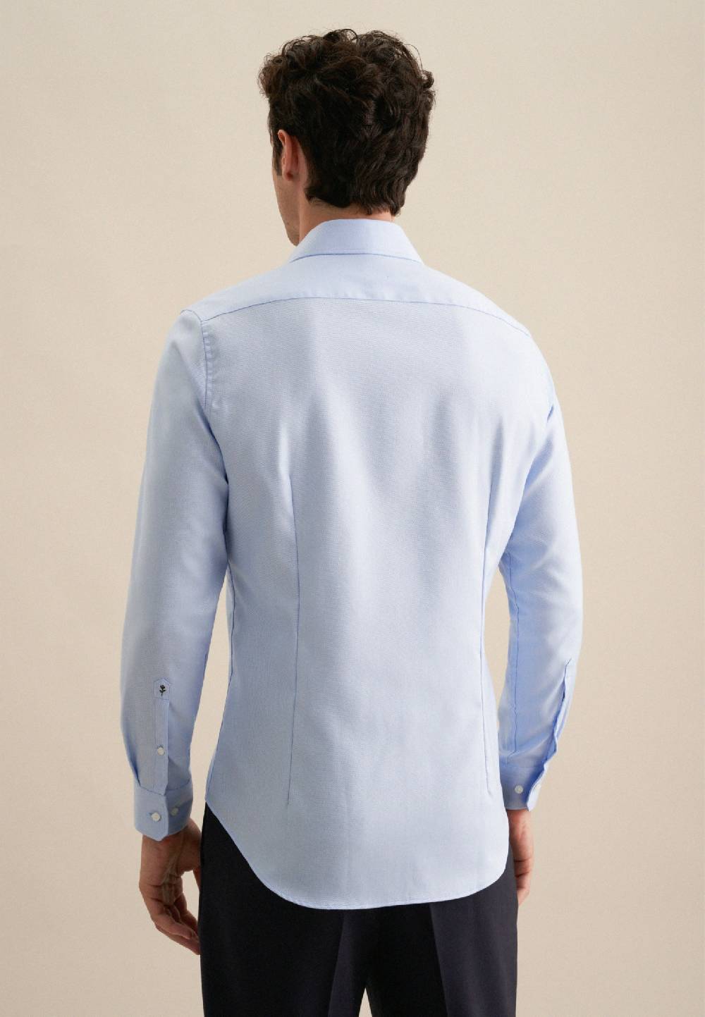 Studio Seidensticker Bügelleichtes Twill Business Hemd in Slim mit Kentkragen 50% Rabatt mit kostenlosem Versand