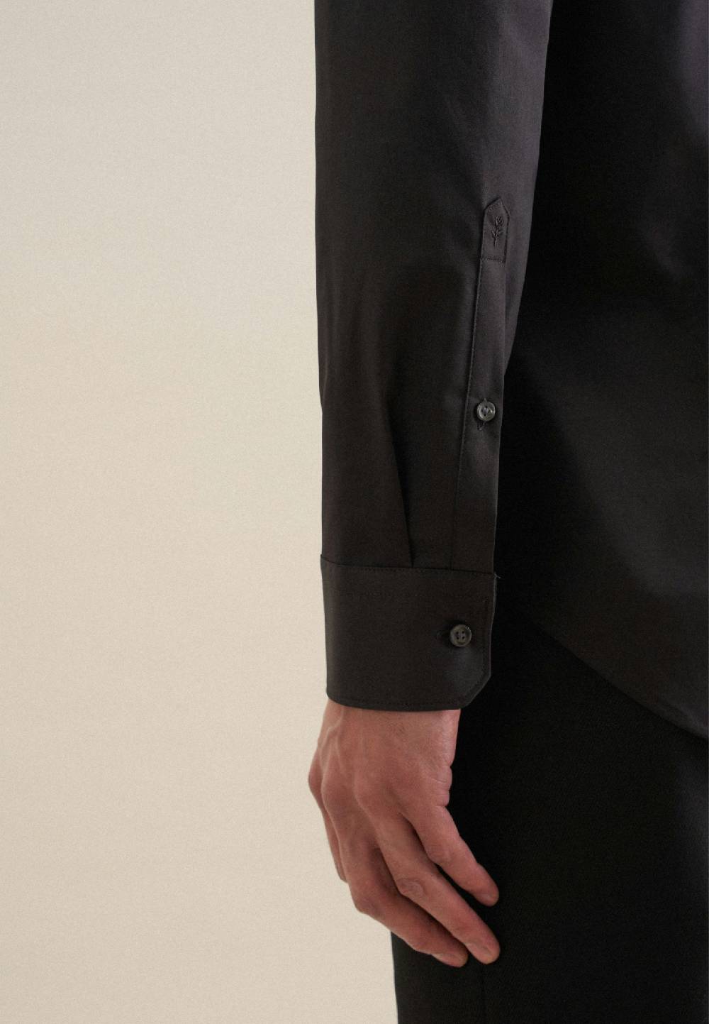 Studio Seidensticker Twill Performance-Hemd in Slim mit Kentkragen Clearance-Verkauf