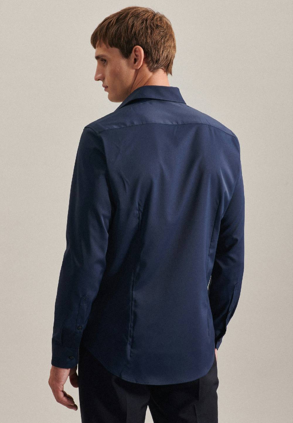 Studio Seidensticker Twill Performance-Hemd in Slim mit Kentkragen Top Angebot