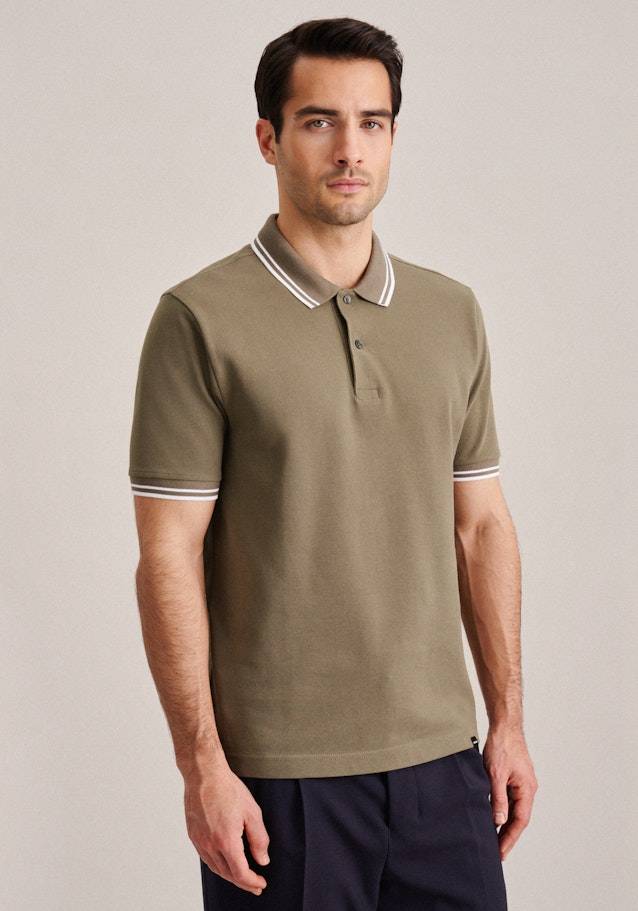 Studio Seidensticker Kragen Polo-Shirt Gerader Schnitt (Normal-Fit) Vierteljährliche Förderung
