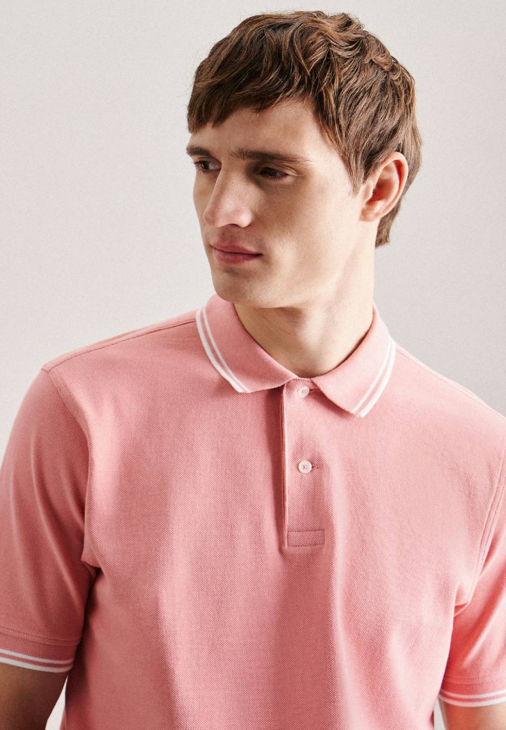 Studio Seidensticker Kragen Polo-Shirt Gerader Schnitt (Normal-Fit) Bis zu 55% Rabatt