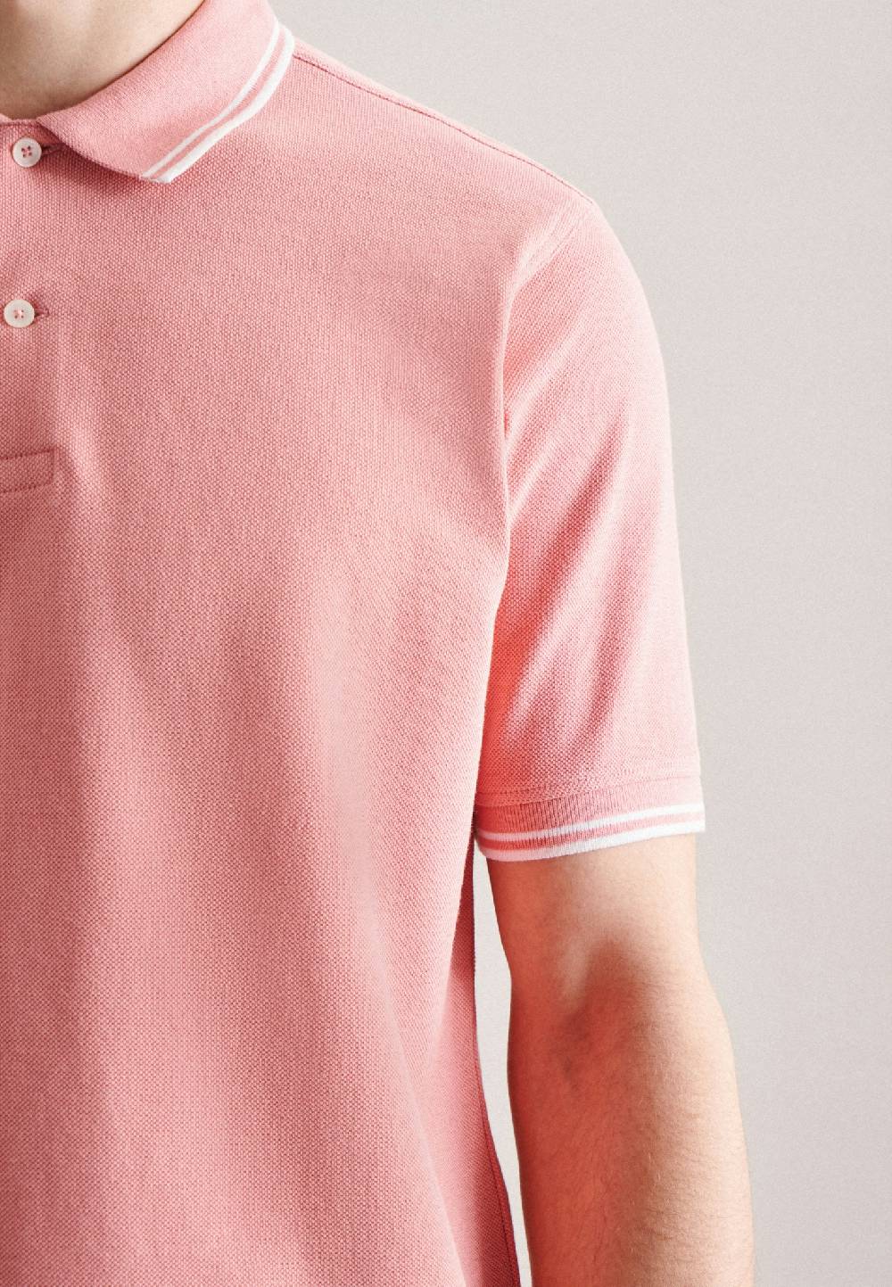 Studio Seidensticker Kragen Polo-Shirt Gerader Schnitt (Normal-Fit) Bis zu 55% Rabatt