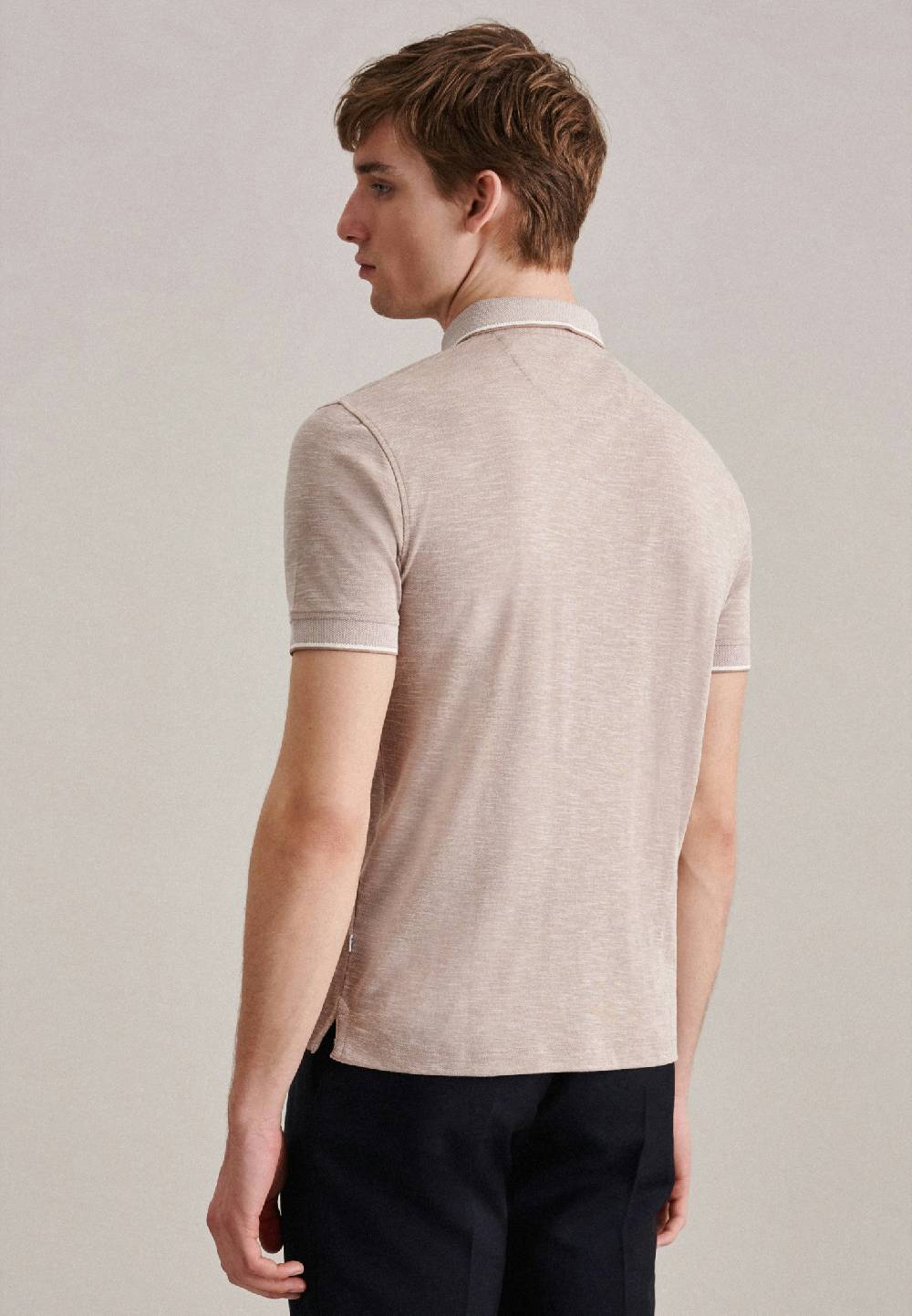 Studio Seidensticker Kragen Polo-Shirt Tailliert (Slim-Fit) Clearance-Verkauf