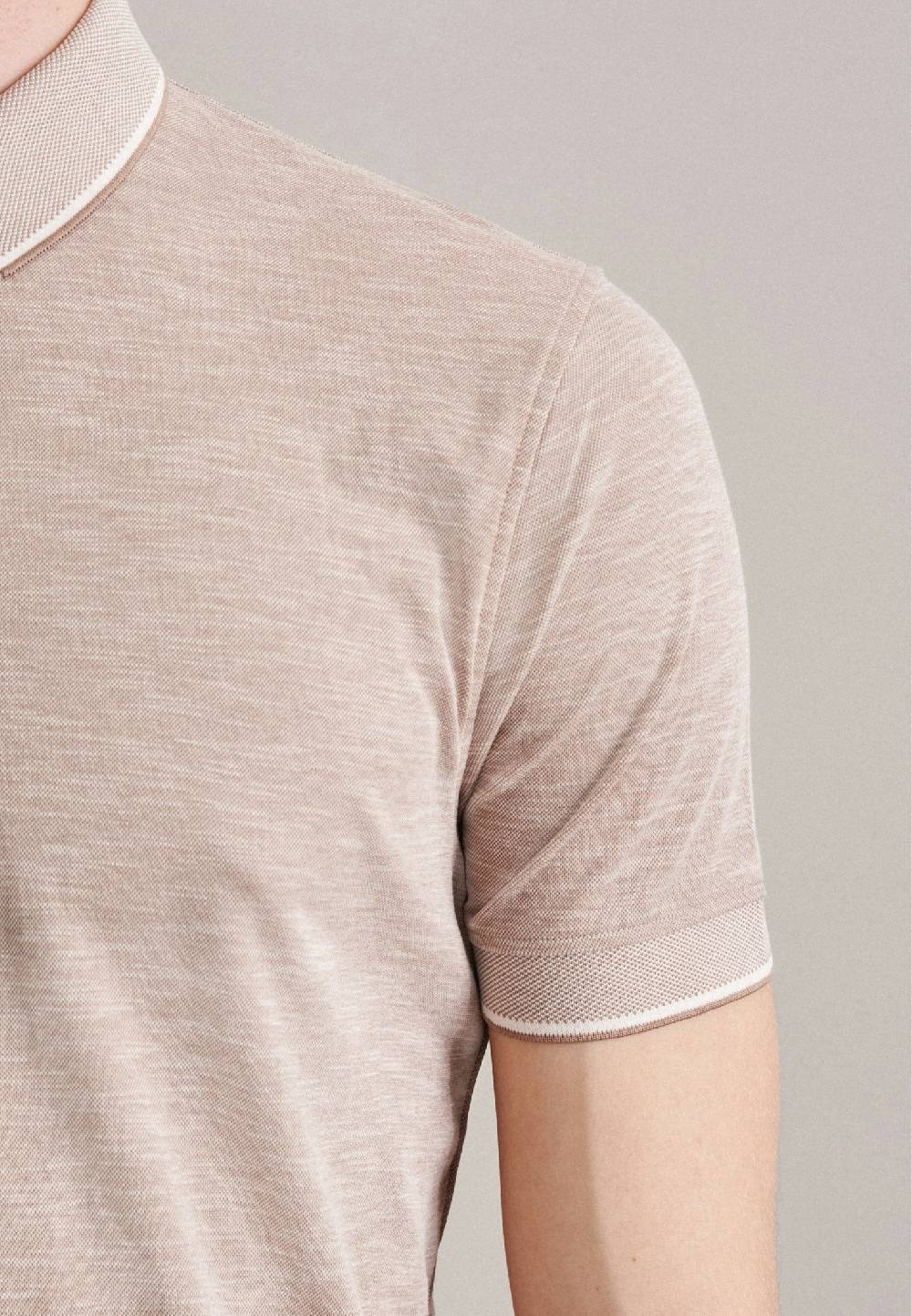 Studio Seidensticker Kragen Polo-Shirt Tailliert (Slim-Fit) Clearance-Verkauf