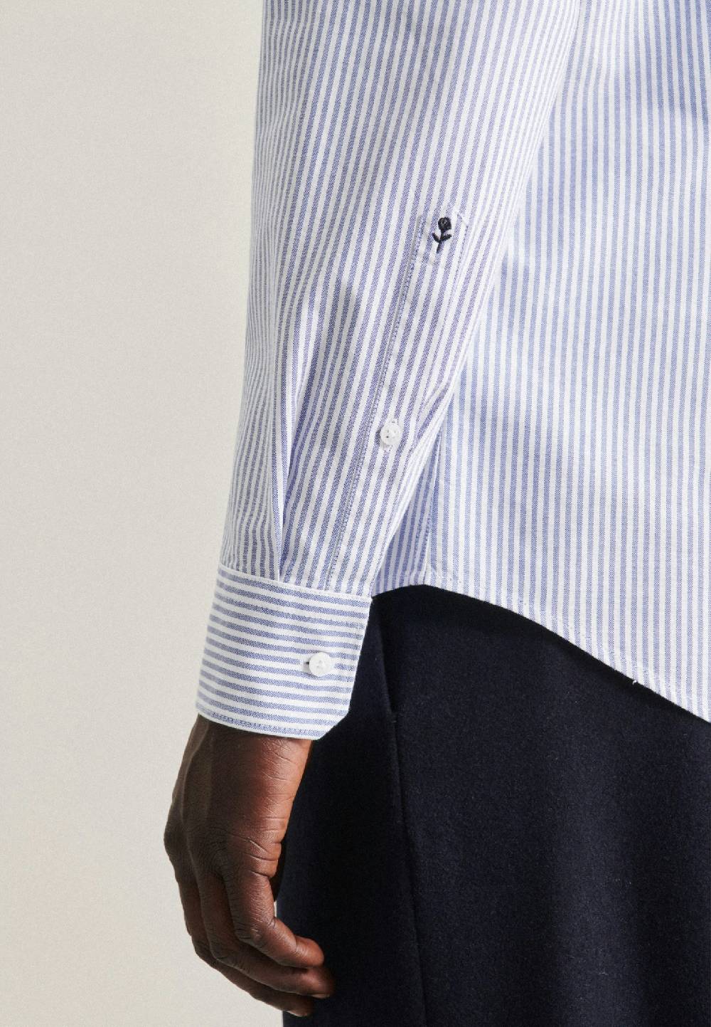 Studio Seidensticker Oxford Business Hemd in Shaped mit Button-Down-Kragen Sonderangebot