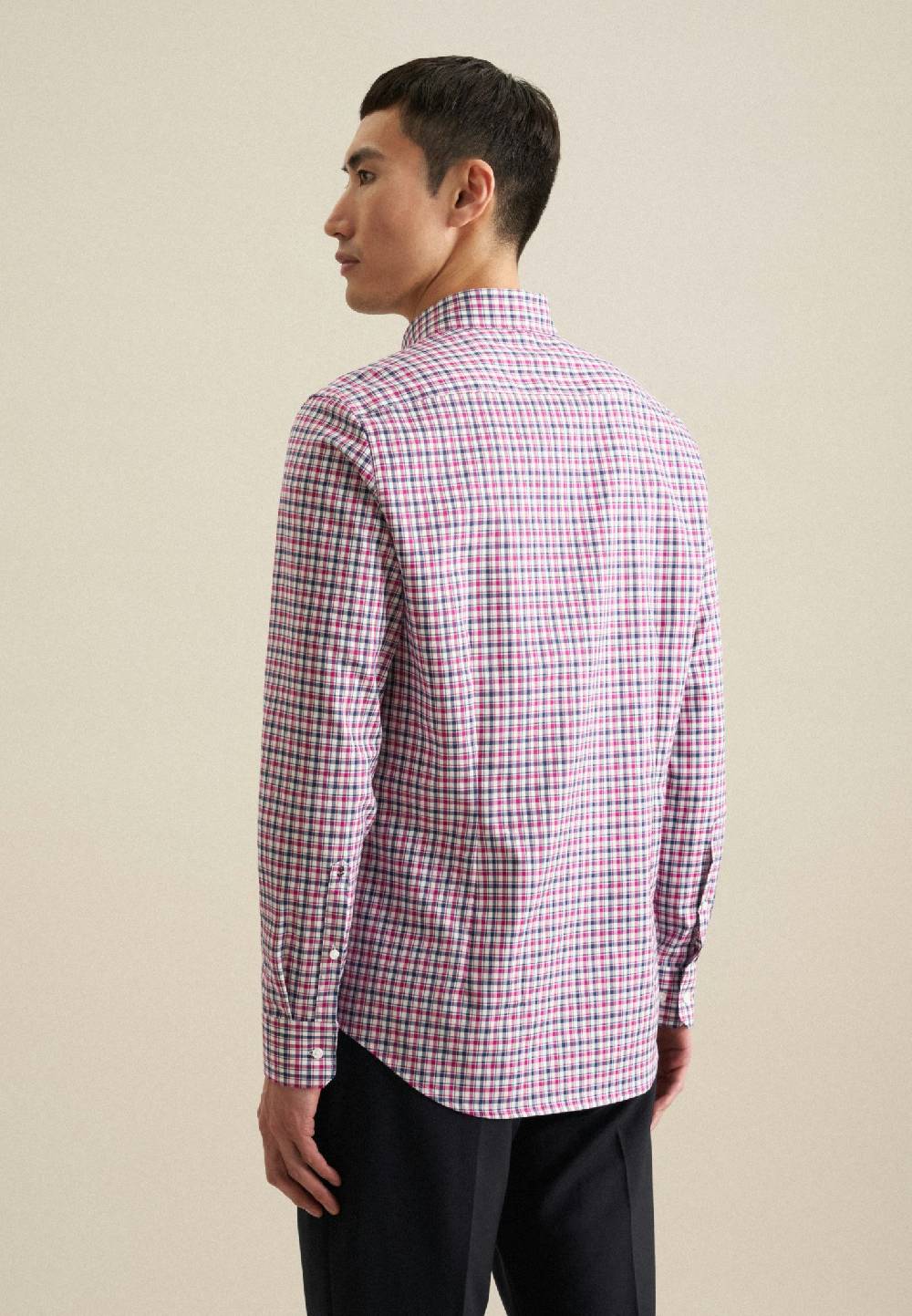 Studio Seidensticker Bügelfreies Twill Business Hemd in Slim mit Button-Down-Kragen Osterangebot