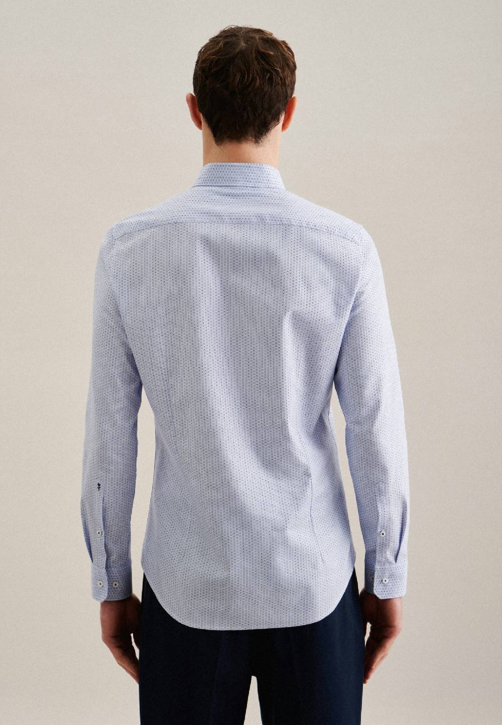 Studio Seidensticker Twill Business Hemd in Slim mit Covered-Button-Down-Kragen Sonderangebote