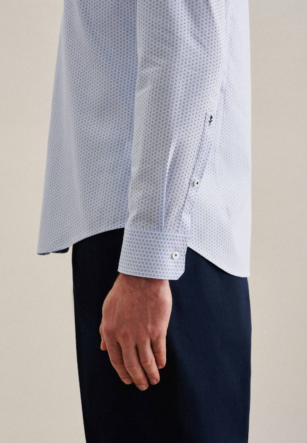 Studio Seidensticker Twill Business Hemd in Slim mit Covered-Button-Down-Kragen Sonderangebote