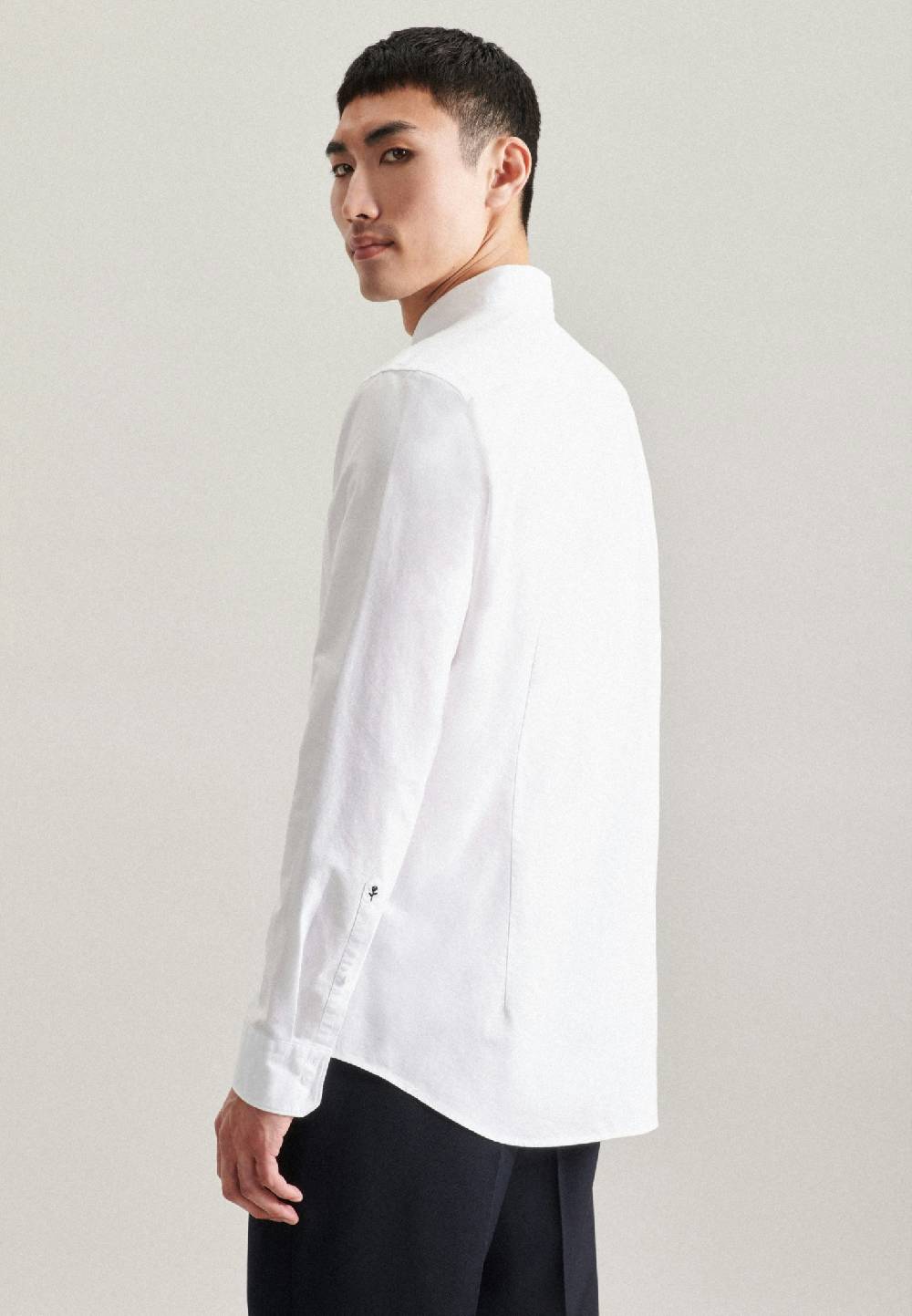 Studio Seidensticker Oxford Business Hemd in Shaped mit Button-Down-Kragen Online Outlet
