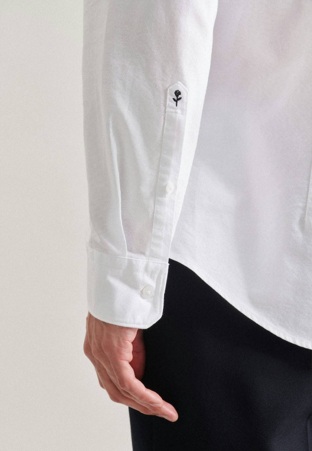 Studio Seidensticker Oxford Business Hemd in Shaped mit Button-Down-Kragen Online Outlet