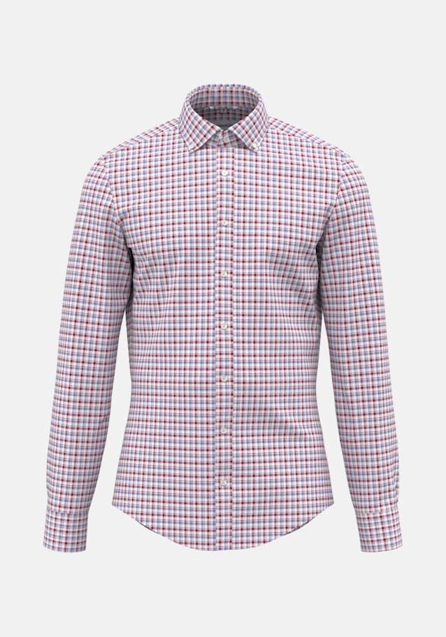 Studio Seidensticker Bügelfreies Twill Business Hemd in Shaped mit Button-Down-Kragen