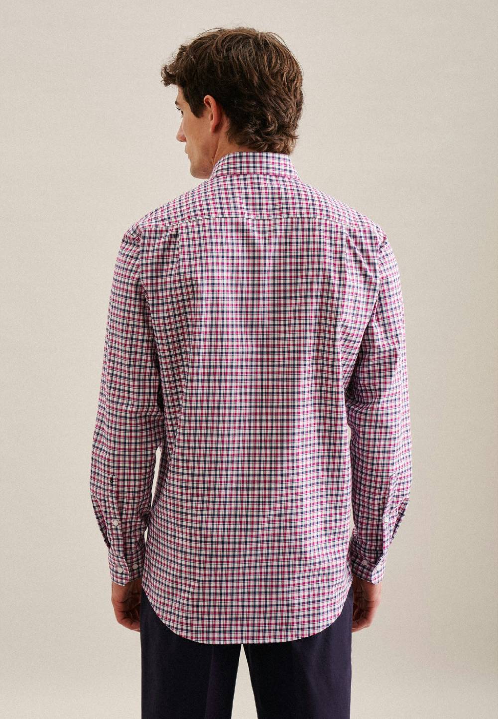Studio Seidensticker Bügelfreies Twill Business Hemd in Regular mit Button-Down-Kragen Letzte 3 Tage