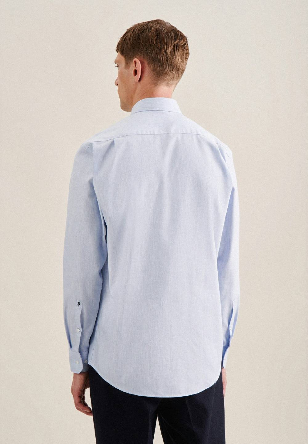 Studio Seidensticker Twill Business Hemd in Regular mit Button-Down-Kragen Nur noch ein Tag übrig