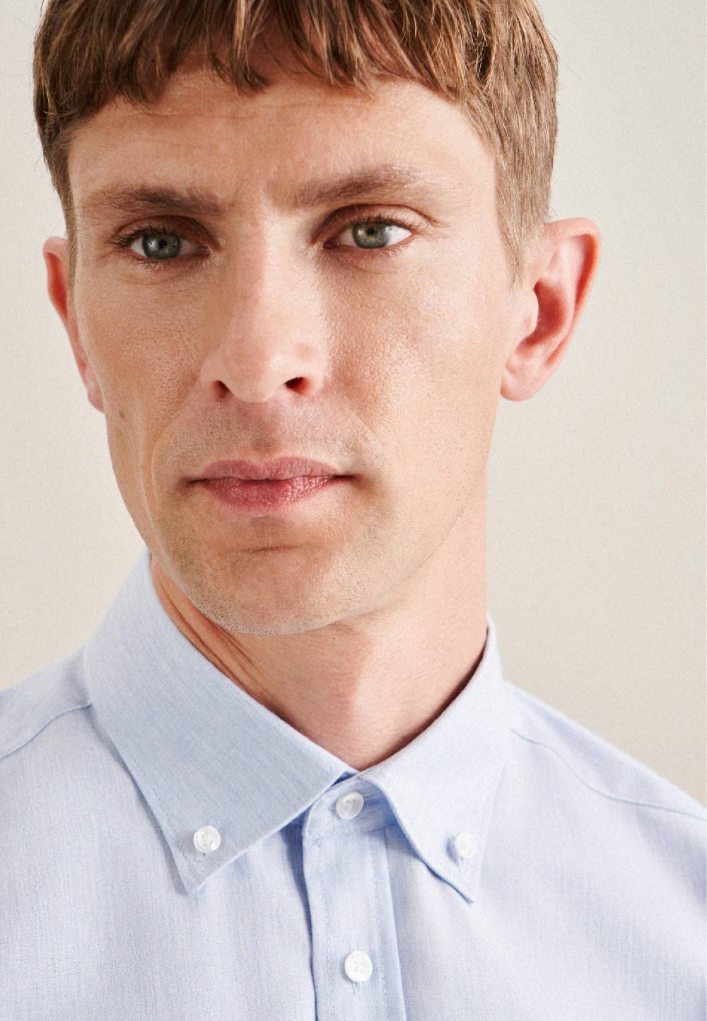 Studio Seidensticker Twill Business Hemd in Regular mit Button-Down-Kragen Nur noch ein Tag übrig