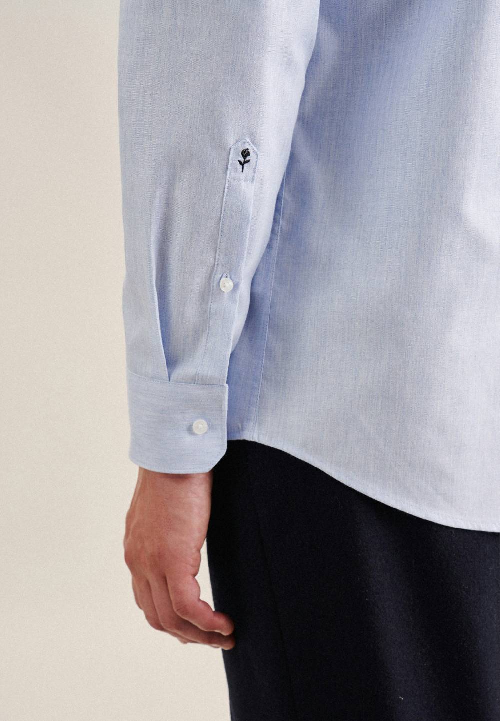 Studio Seidensticker Twill Business Hemd in Regular mit Button-Down-Kragen Nur noch ein Tag übrig