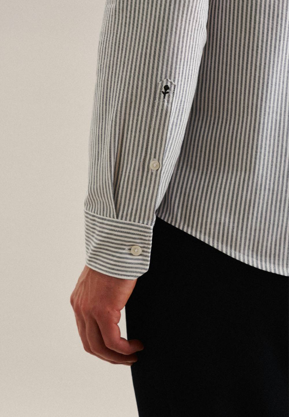 Studio Seidensticker Oxford Casual Hemd in Regular mit Button-Down-Kragen Günstig kaufen