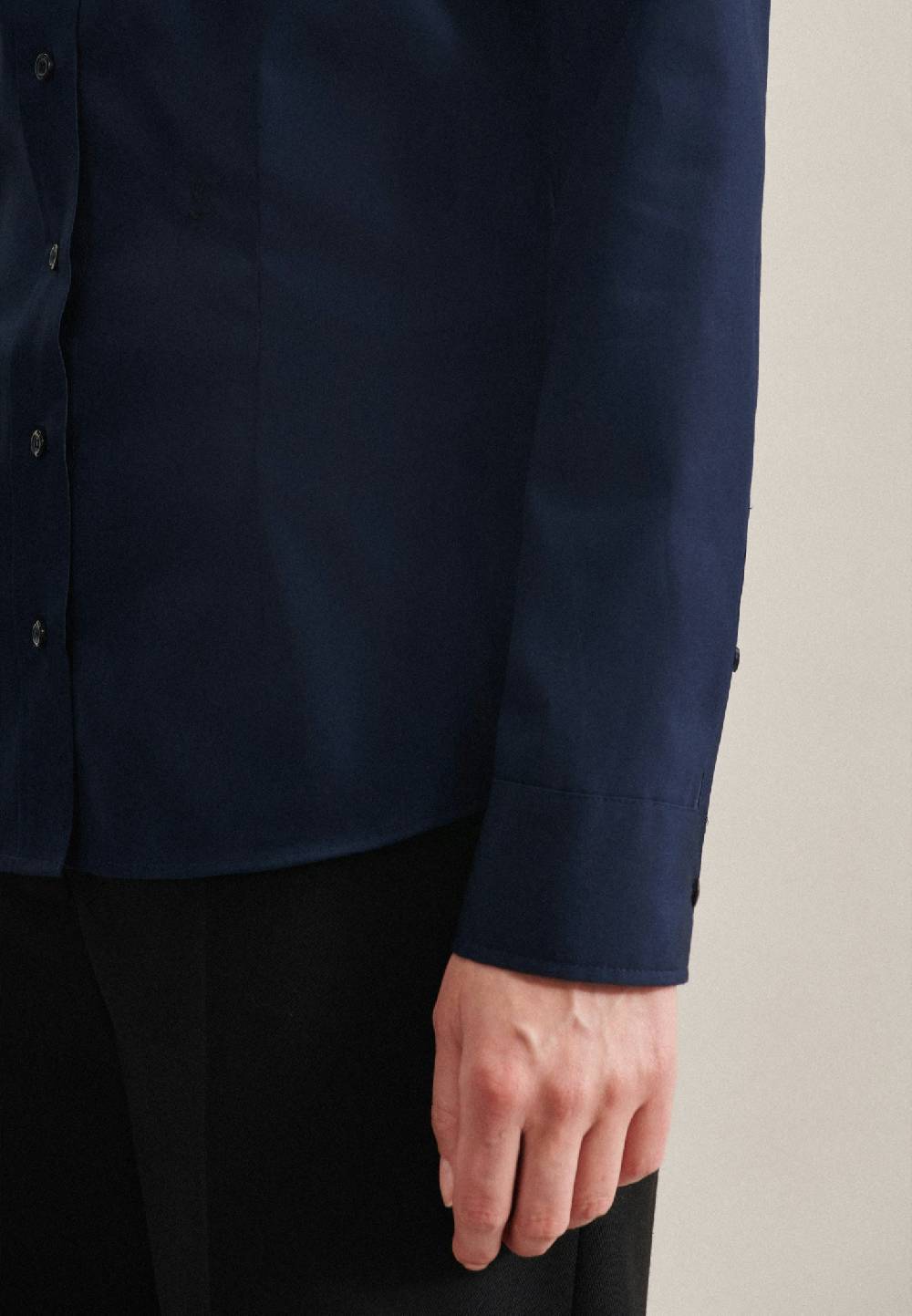 Studio Seidensticker Bügelfreie Fil a fil Hemdbluse Bis zu 65% Rabatt