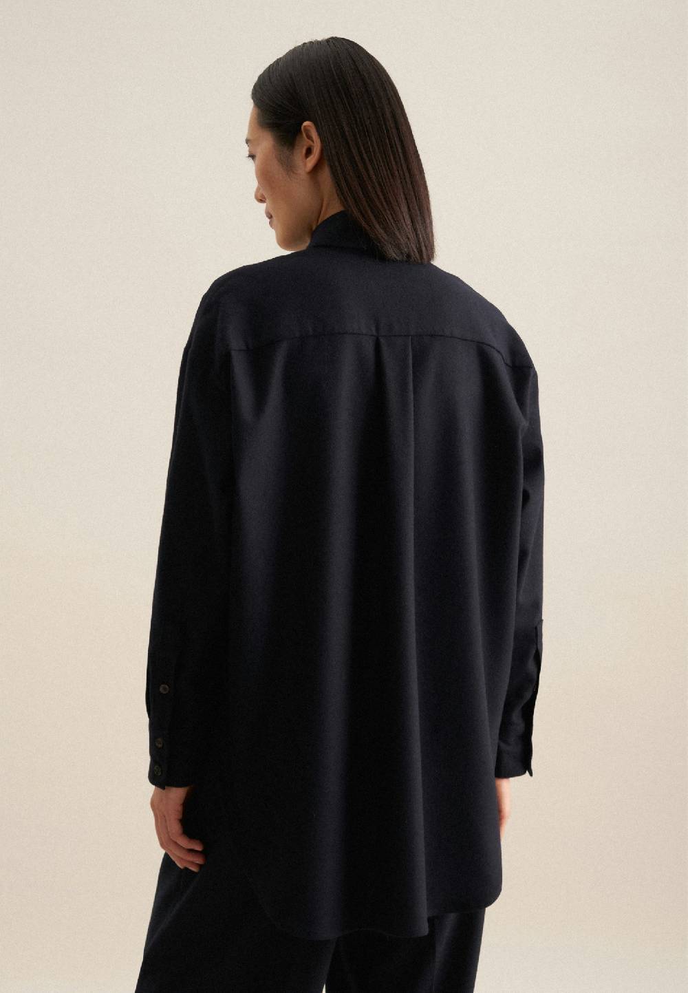 Studio Seidensticker Flanell Longbluse Nur noch ein Tag übrig