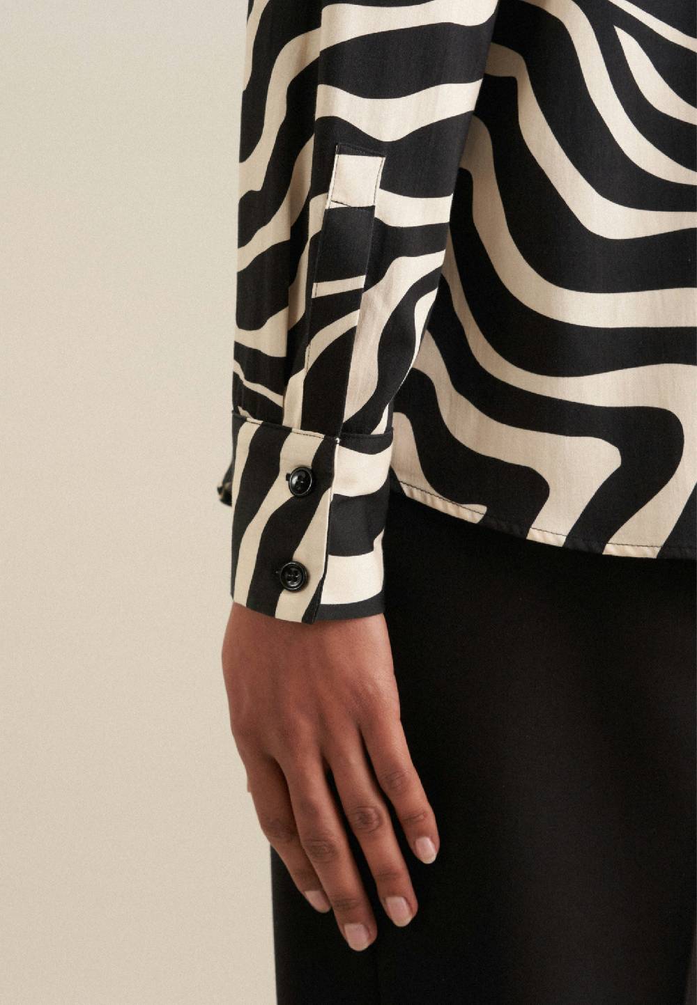 Studio Seidensticker Satin Hemdbluse Riesige Rabatte