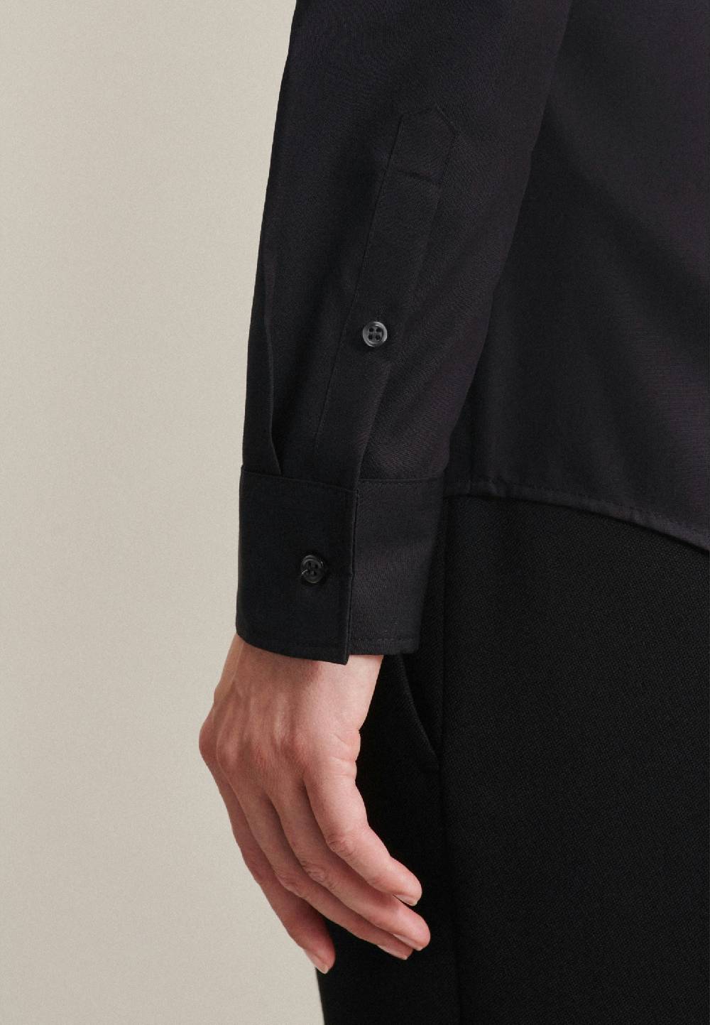 Studio Seidensticker Bügelfreie Fil a fil Hemdbluse Begrenzt auf 3 Tage