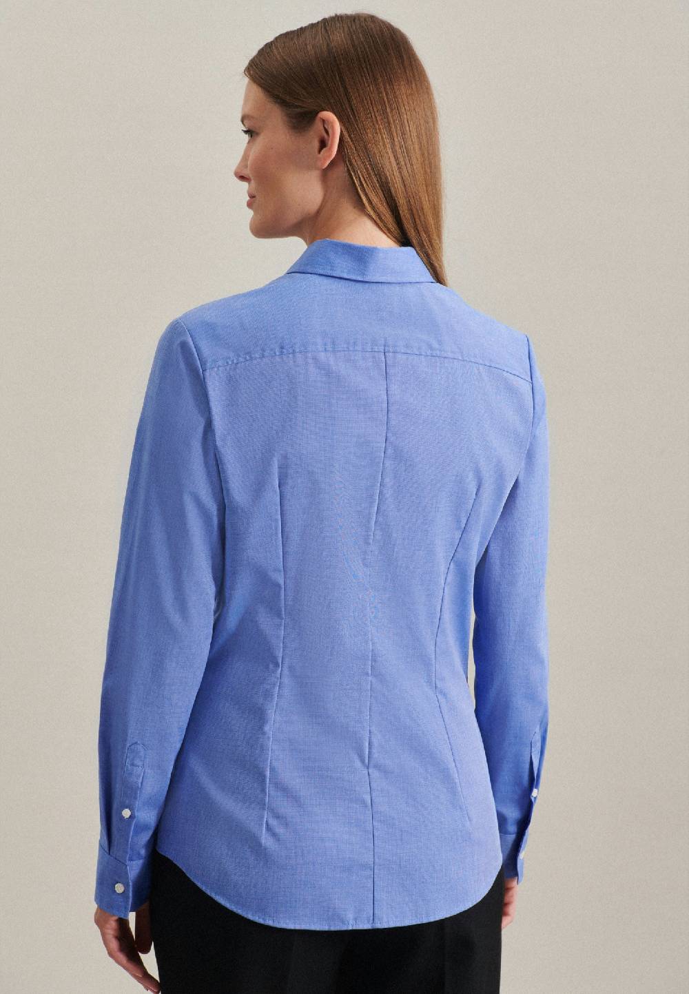 Studio Seidensticker Bügelfreie Fil a fil Hemdbluse 50% Rabatt für begrenzte Zeit