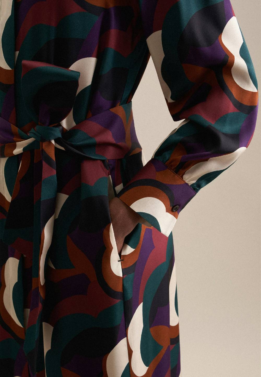 Studio Seidensticker Satin Midi Kleid Rabatte dieses Monats