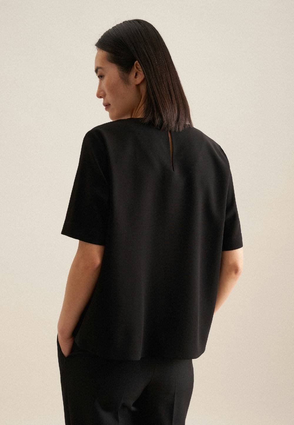Studio Seidensticker Rundhals Shirt Regular Sonderangebot