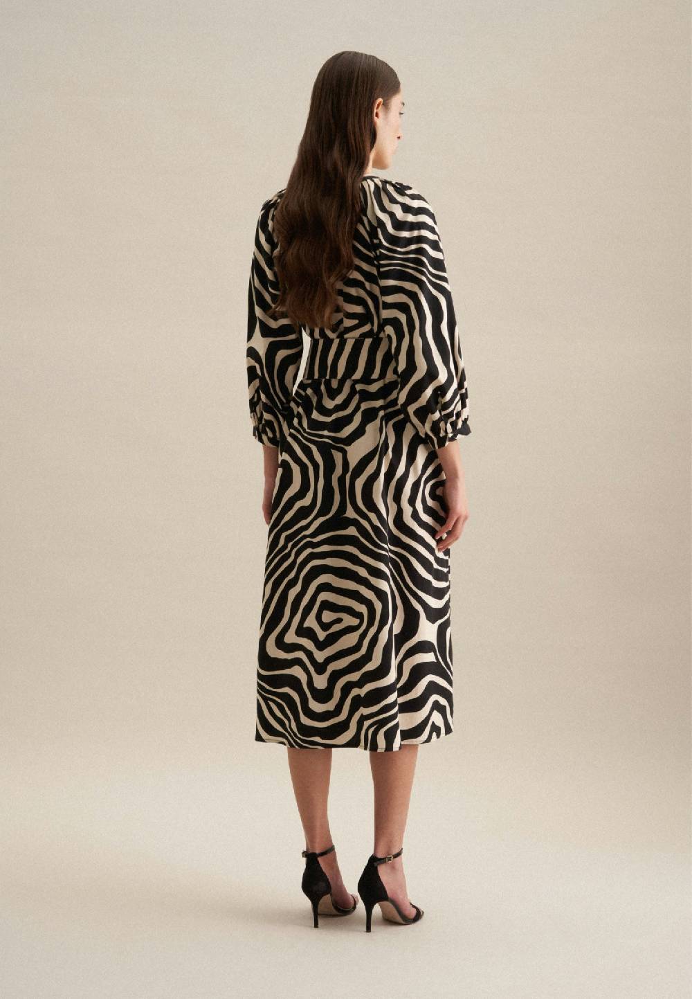 Studio Seidensticker Satin Midi Kleid Saisonale Angebote