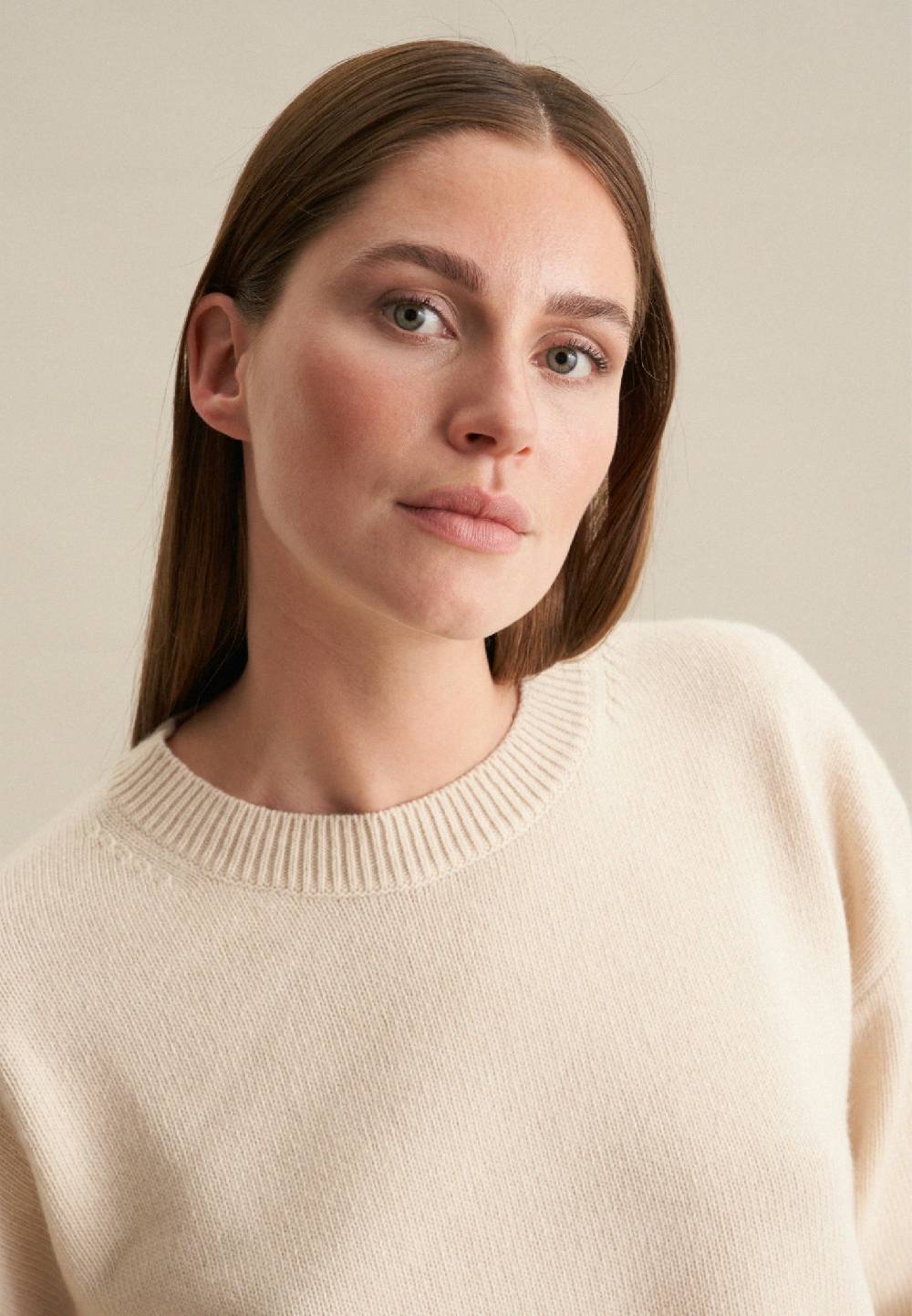 Studio Seidensticker Rundhals Pullover Oversized Tiefpreis