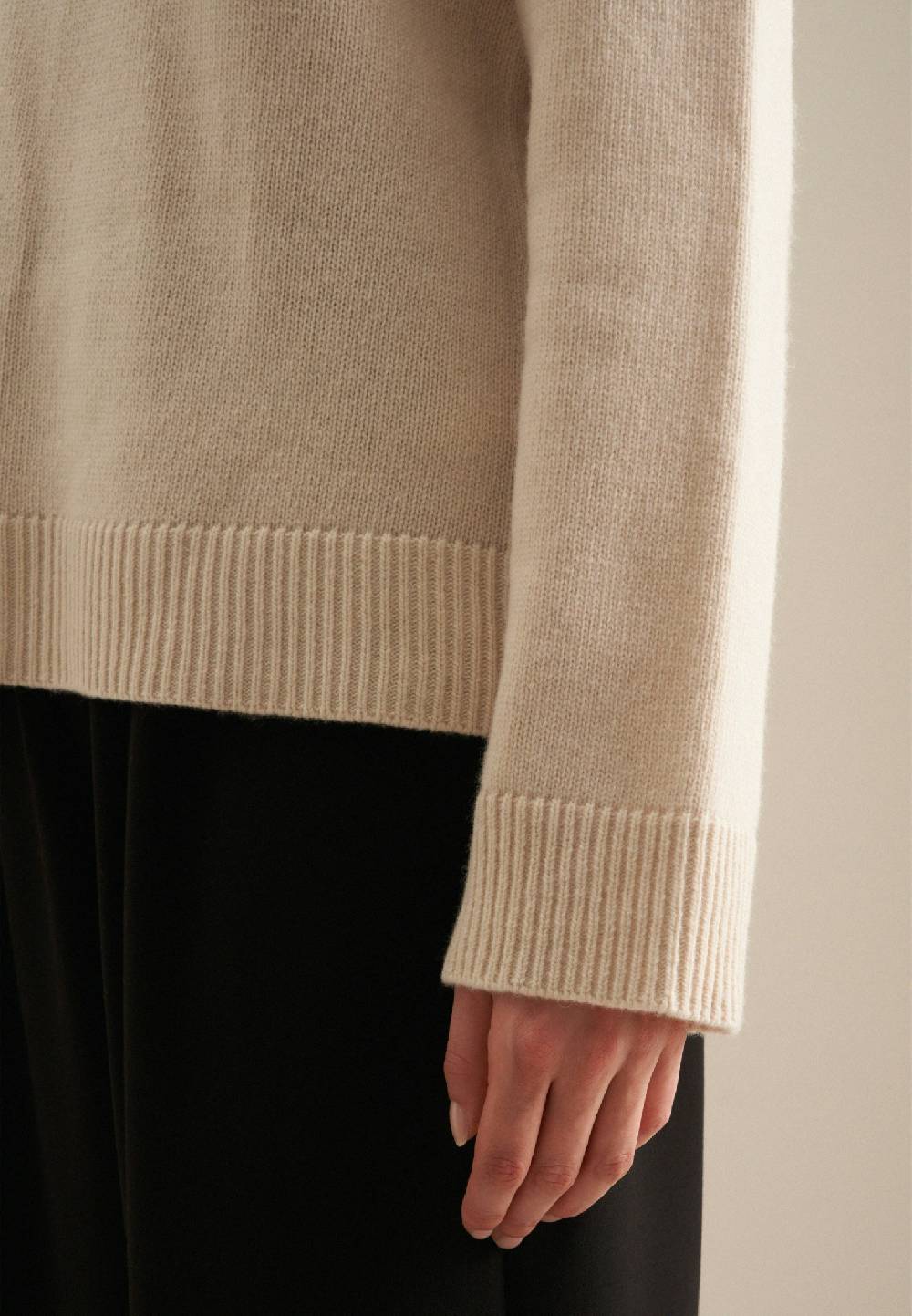 Studio Seidensticker Rundhals Pullover Oversized Tiefpreis