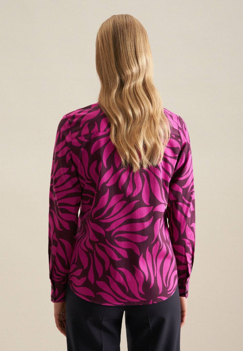 Studio Seidensticker Satin Hemdbluse Sonderangebot der Fabrik