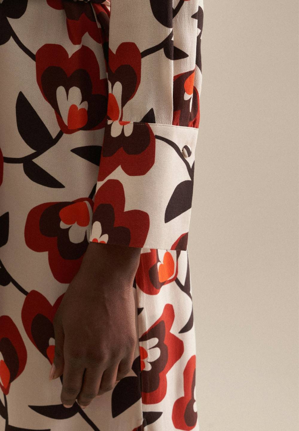 Studio Seidensticker Krepp Maxi Kleid Riesige Rabatte