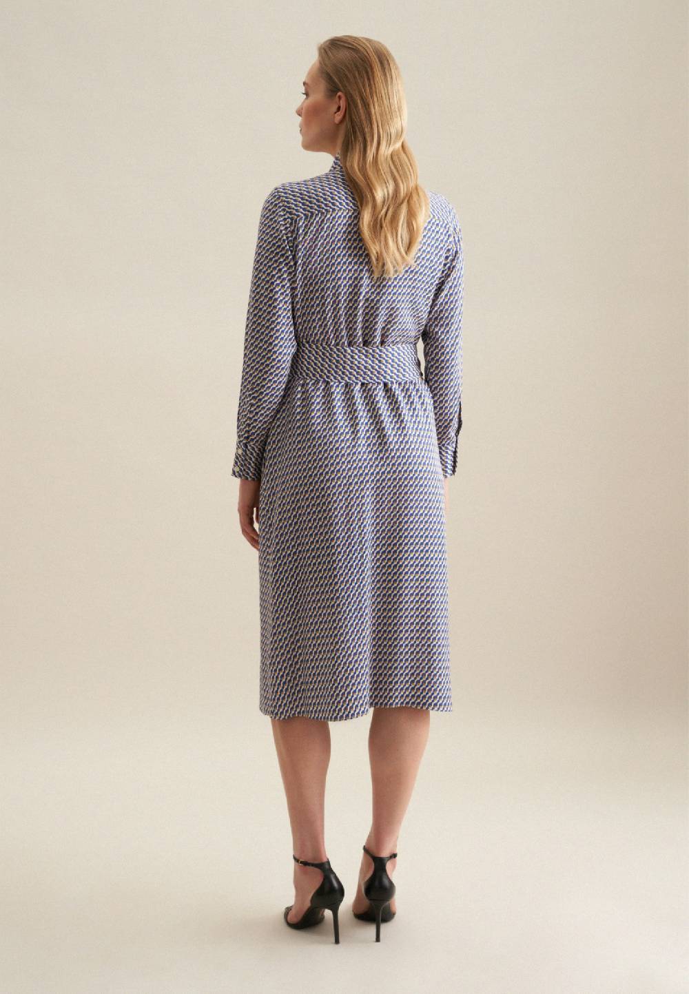 Studio Seidensticker Twill Midi Kleid im Angebot