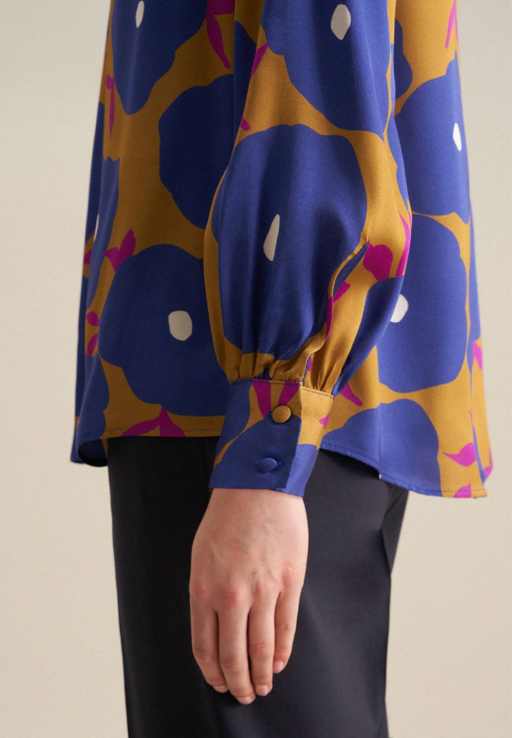 Studio Seidensticker Satin Shirtbluse Fabrikpreis