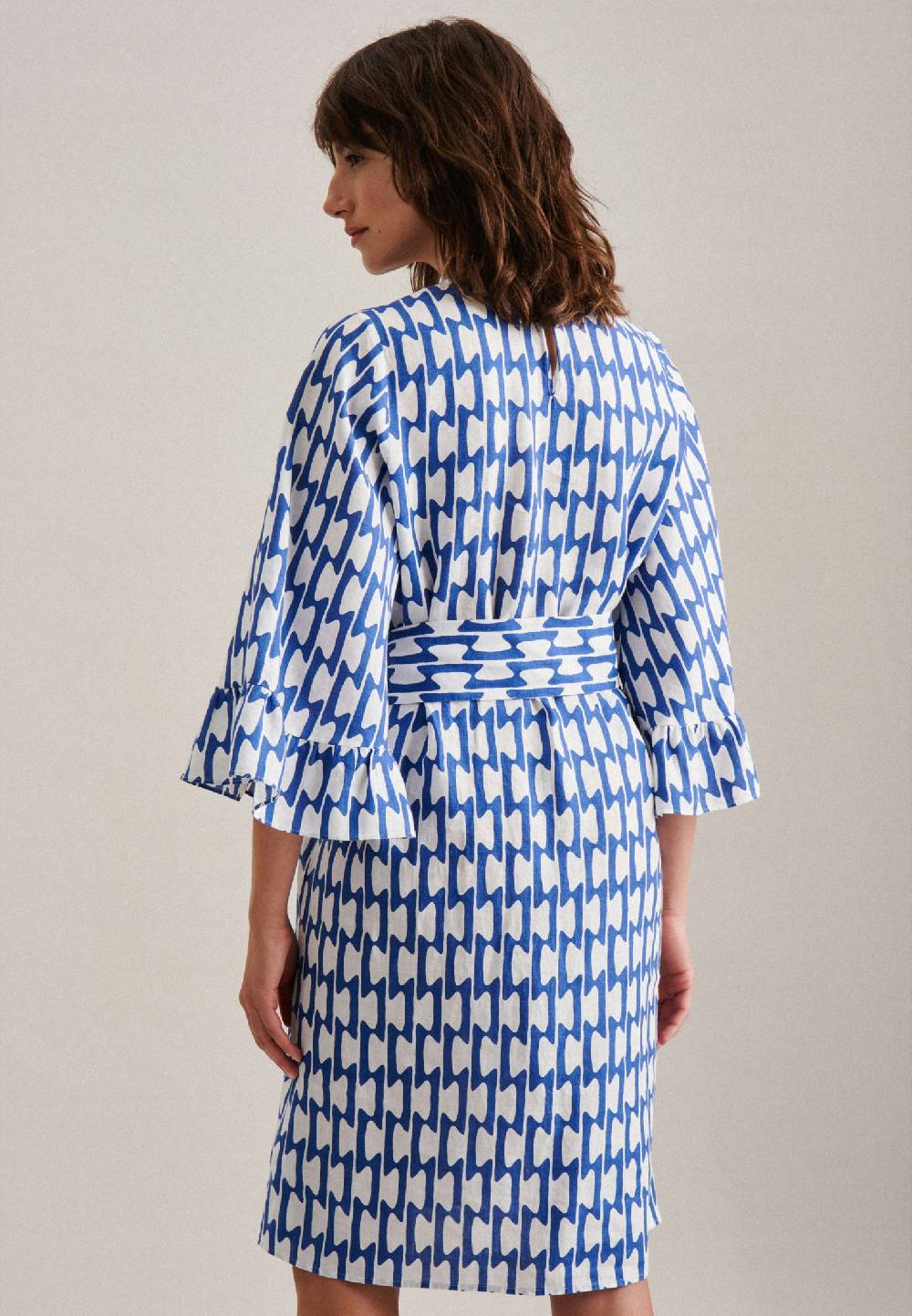 Studio Seidensticker Leinen Midi Kleid Heißer Verkauf