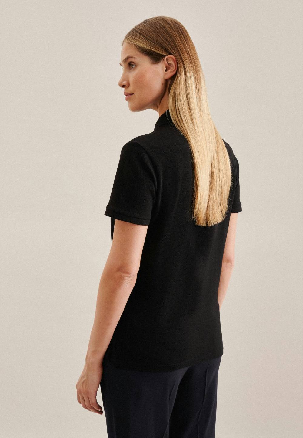 Studio Seidensticker Kragen Polo Shirt Regular Wochenangebot