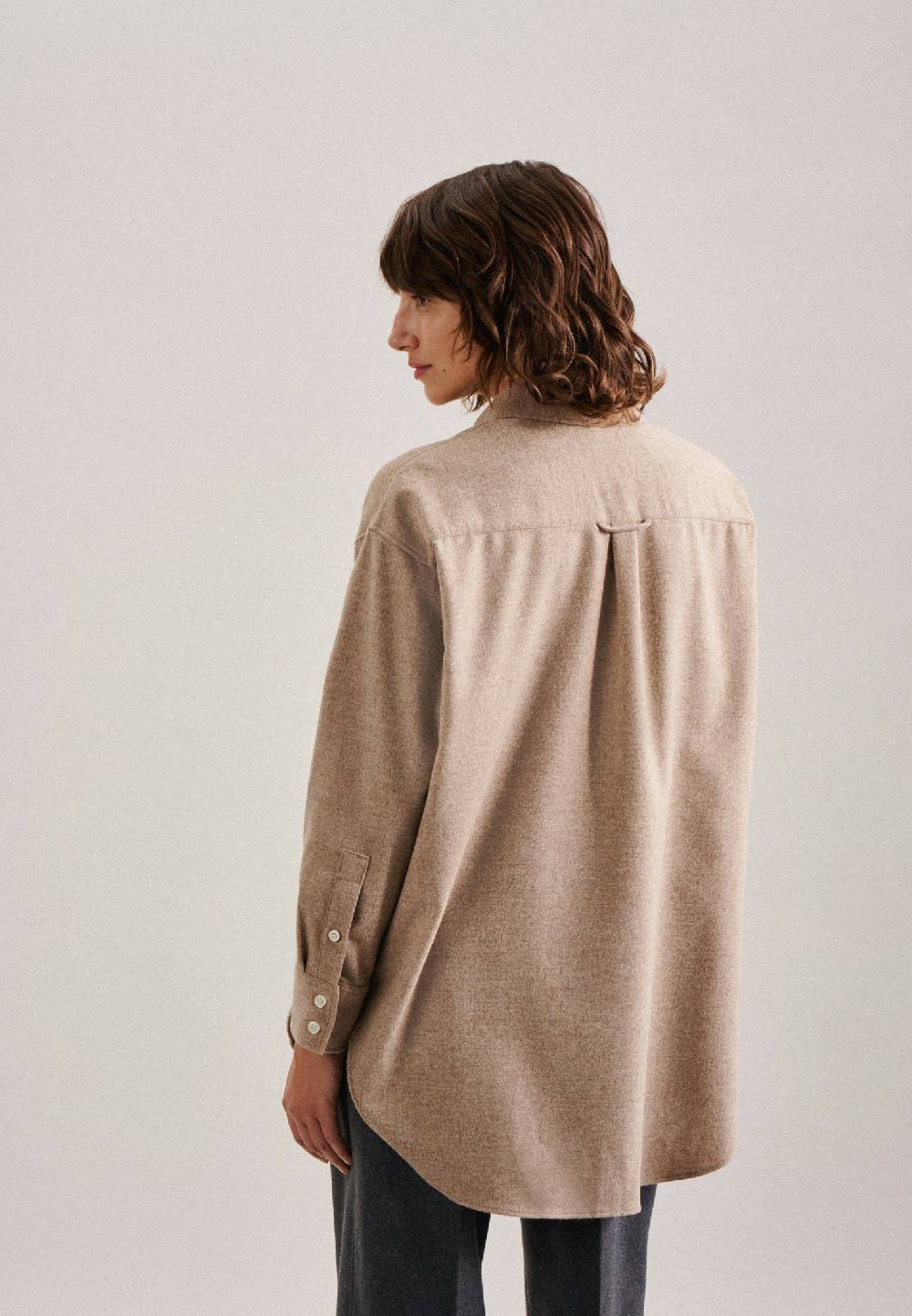 Studio Seidensticker Flanell Longbluse JETZT KAUFEN