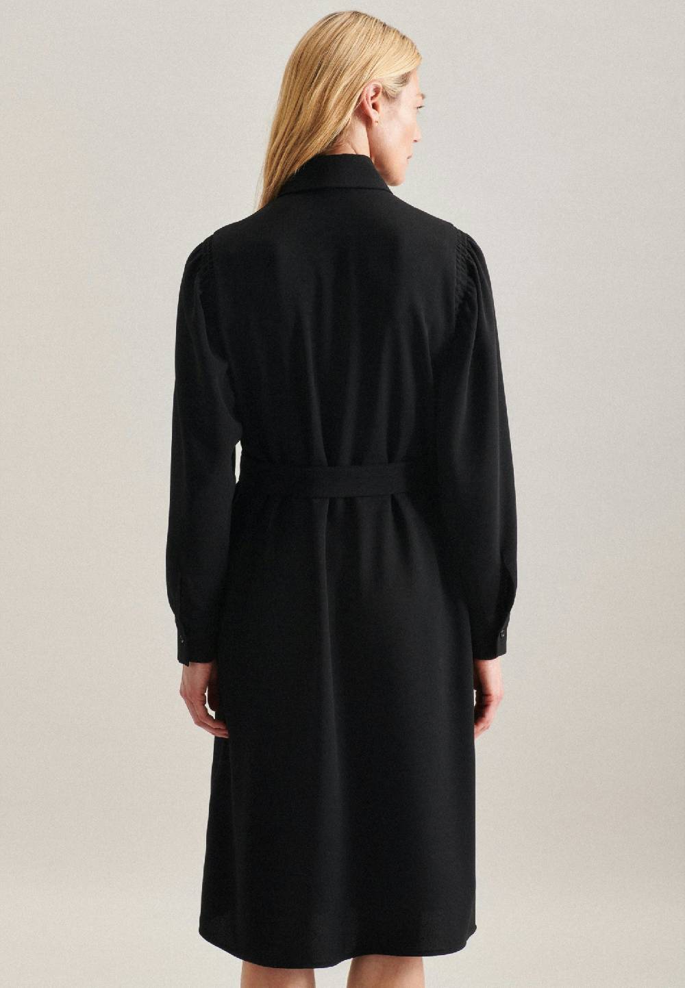Studio Seidensticker Krepp Midi Kleid Neueste Stile