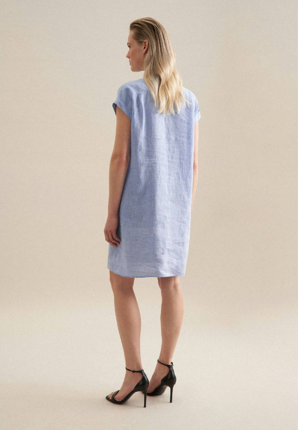 Studio Seidensticker Leinen Mini Kleid Bis zu 60% Rabatt