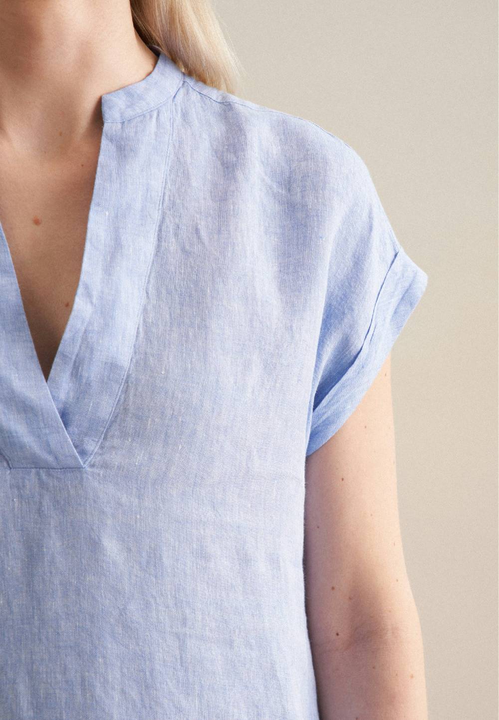 Studio Seidensticker Leinen Mini Kleid Bis zu 60% Rabatt