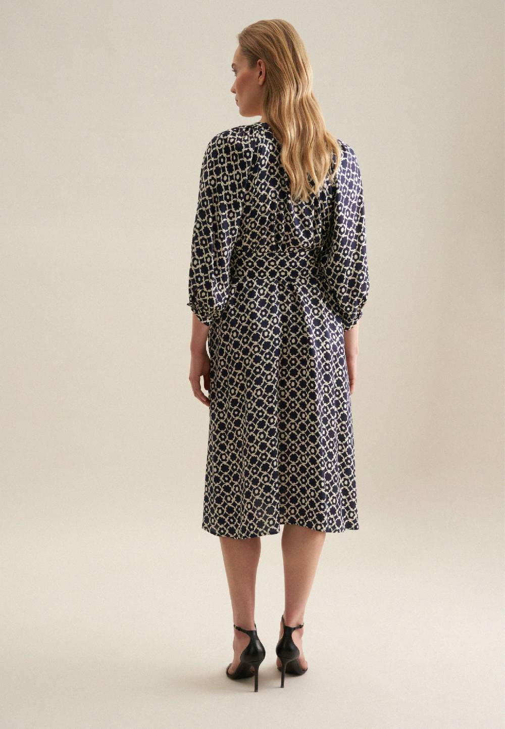 Studio Seidensticker Twill Midi Kleid Discount Store für neue Produkte