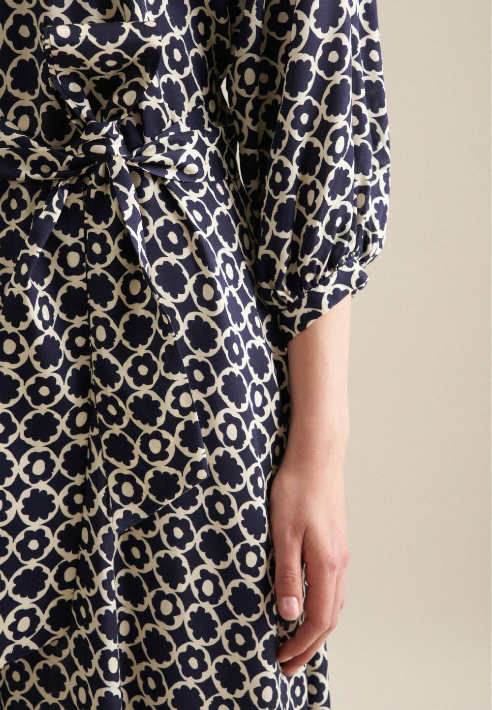 Studio Seidensticker Twill Midi Kleid Discount Store für neue Produkte