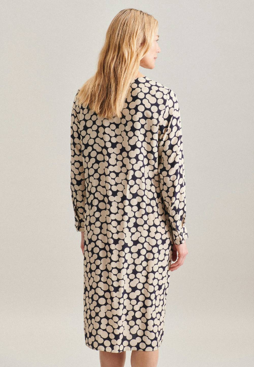 Studio Seidensticker Popeline Midi Kleid Black Friday Preise